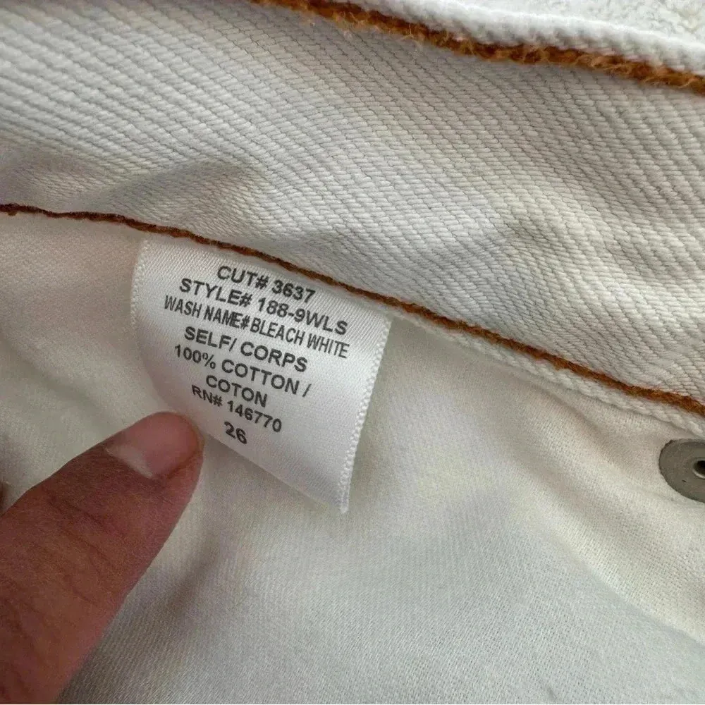 Re/done originals the long short bermudas sz 26 White - Image 10