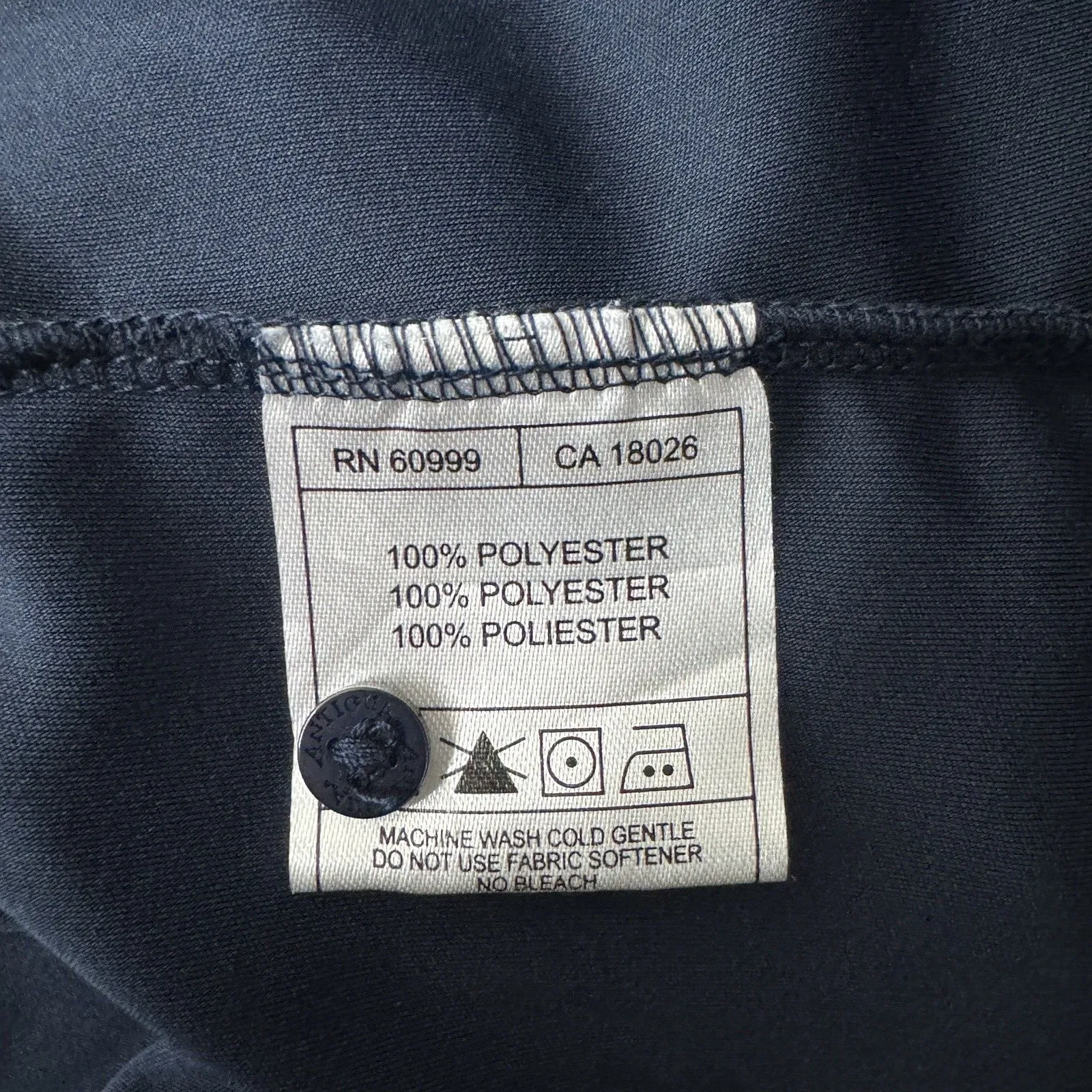 Antigua Shirt Womens Medium Navy Blue Tennessee Titans Patch Logo NFL Sportswear - Image 8