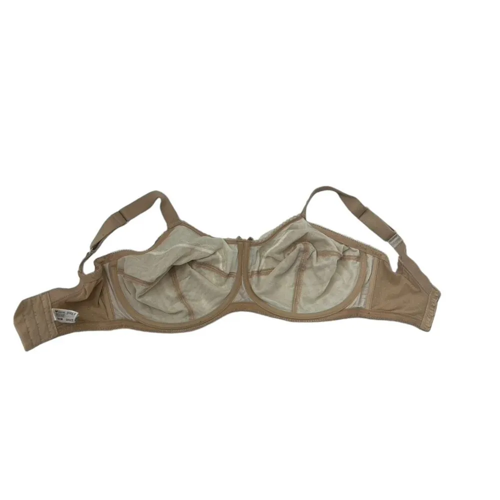 Wacoal Retro Chic Full Coverage Underwire Bra Women's Size 34I Nude - Image 2