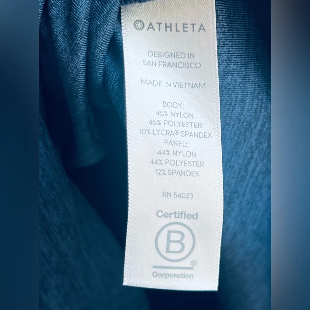 Athleta Crosscurrent Coverup, navy blue SIZE M new no tags - Image 7