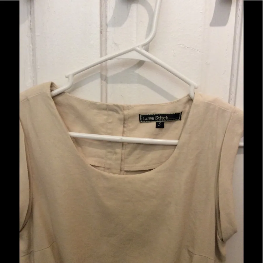 Love Stitch Ivory Dress Size Small - Image 4