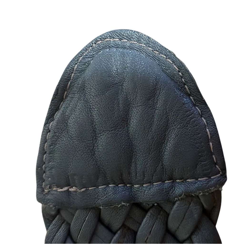 Christian Dior • Vintage Leather Woven Belt • 32 Inches Long Size Small - Image 4