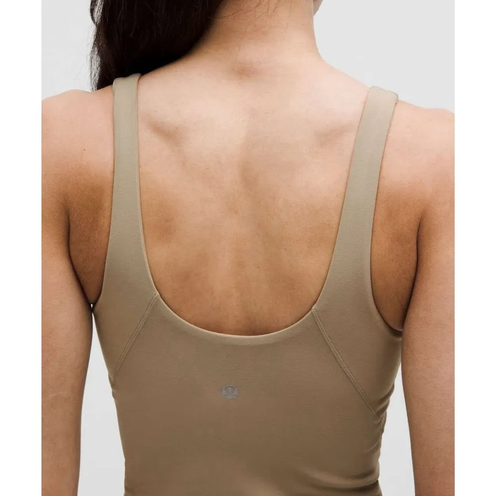 Lululemon Women’s Align Tank Top SHOK Sheer Oak Gray Size 8 New w/tag $68 - Image 2
