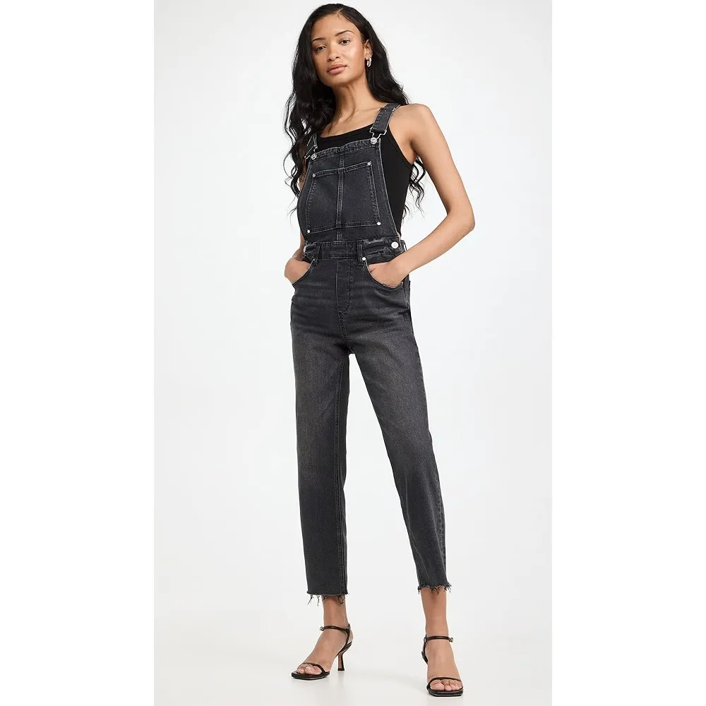PAIGE Noella Overall Raw‎ Hem Size 29 - Image 3
