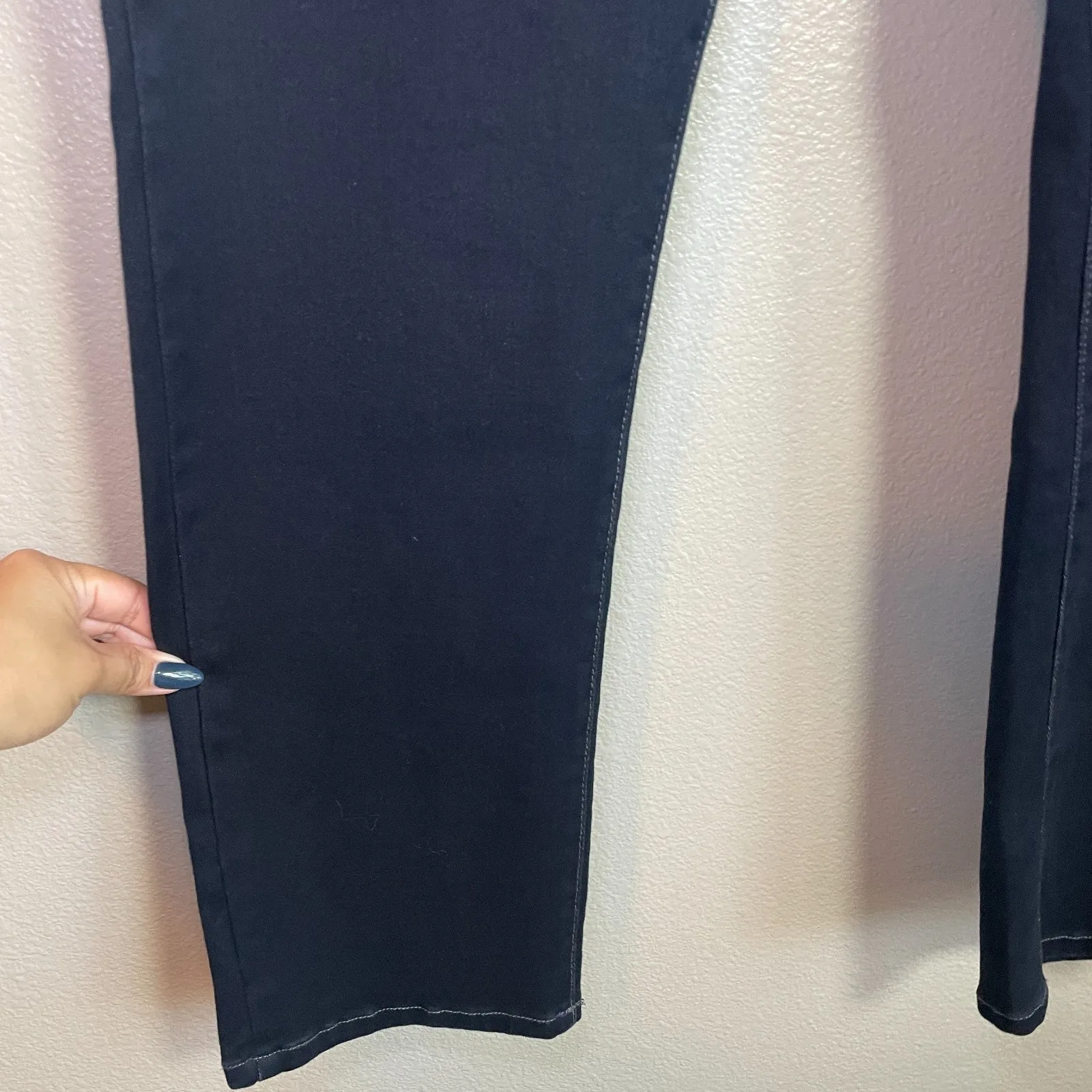 NYDJ Women Legging Jeans Dark Blue Stretch Denim Size 22W Lift Tuck Technology - Image 3