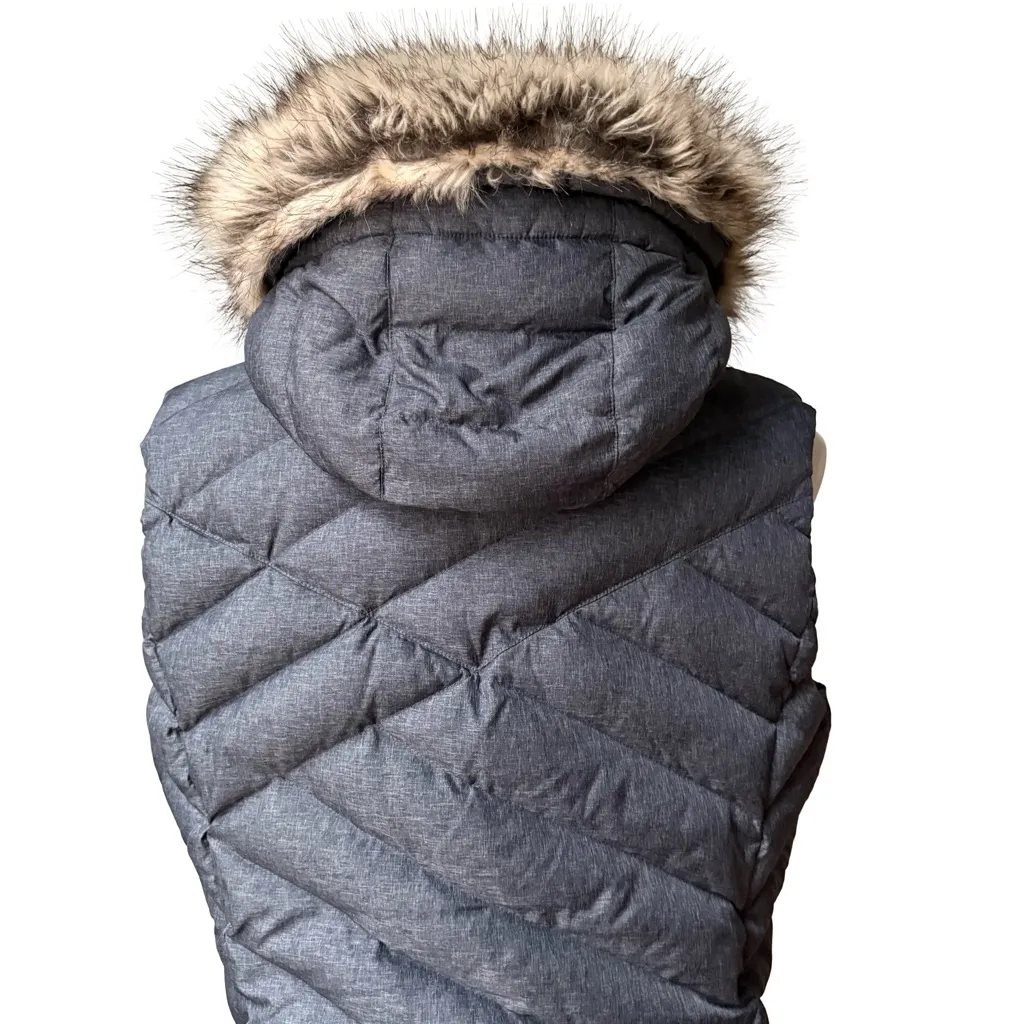 Eddie Bauer Slate Mountain 2.0 Down Vest in Dark Charcoal Heather, Sz L - Image 10