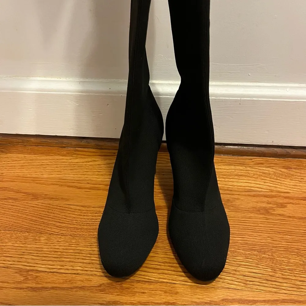 Charles by Charles David Stretch Heeled Boots Elastic Size 8 - Image 6