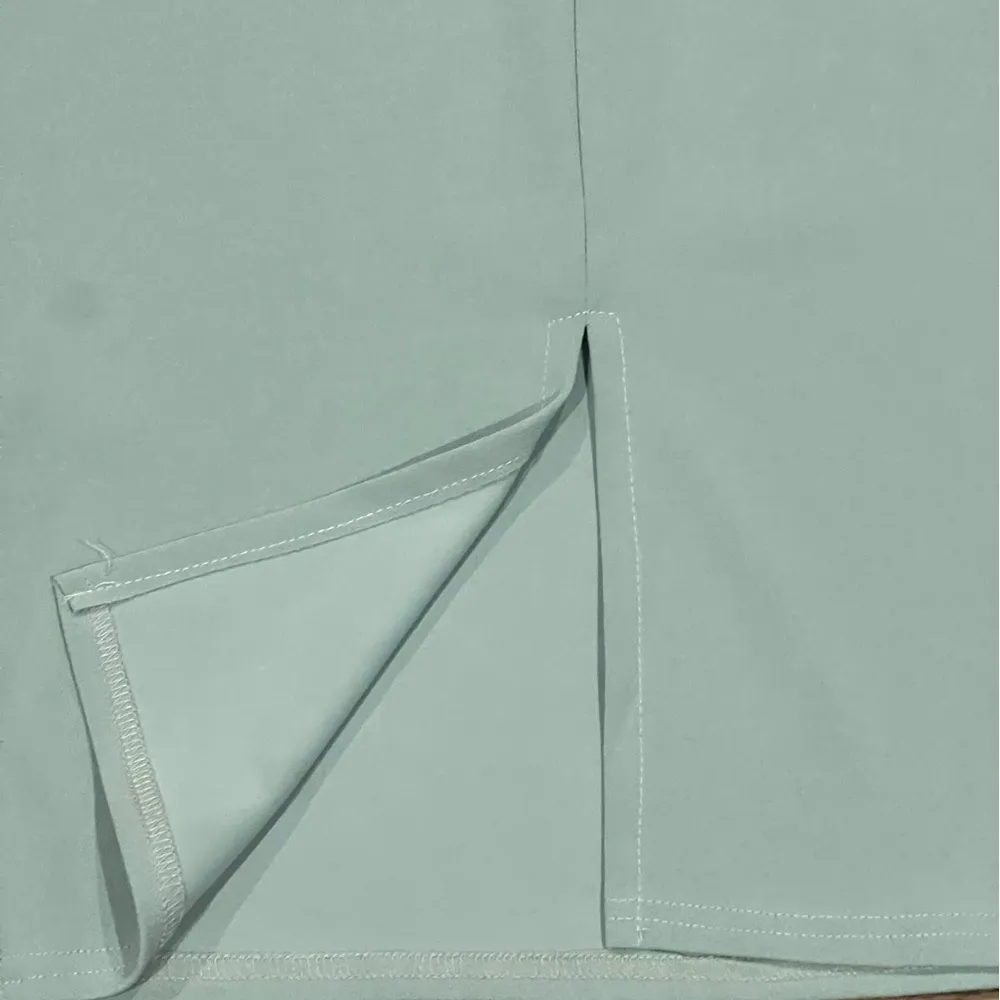 Boohoo‎ OFF THE SHOULDER WAIST PEPLUM MIDI DRESS Mint Green Women’s Size 6 NWT - Image 6