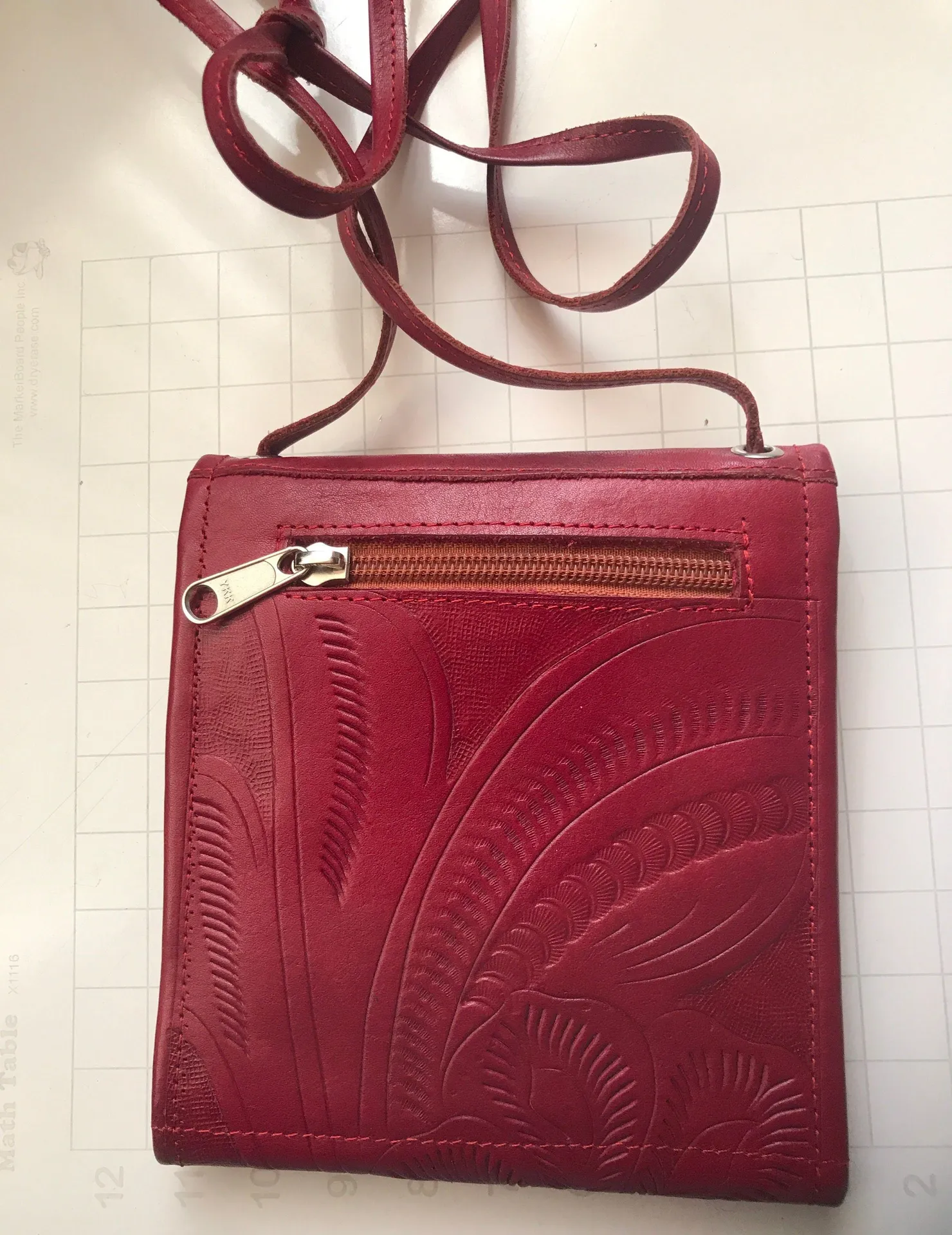 Leaders Leather Wallet Crossbody - Image 2
