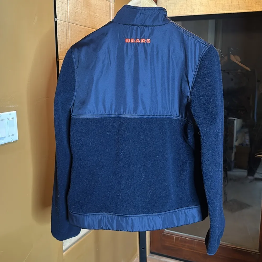 NFL Chicago Bears Women’s Fleece Embroidered Jacket Size Small - Image 8