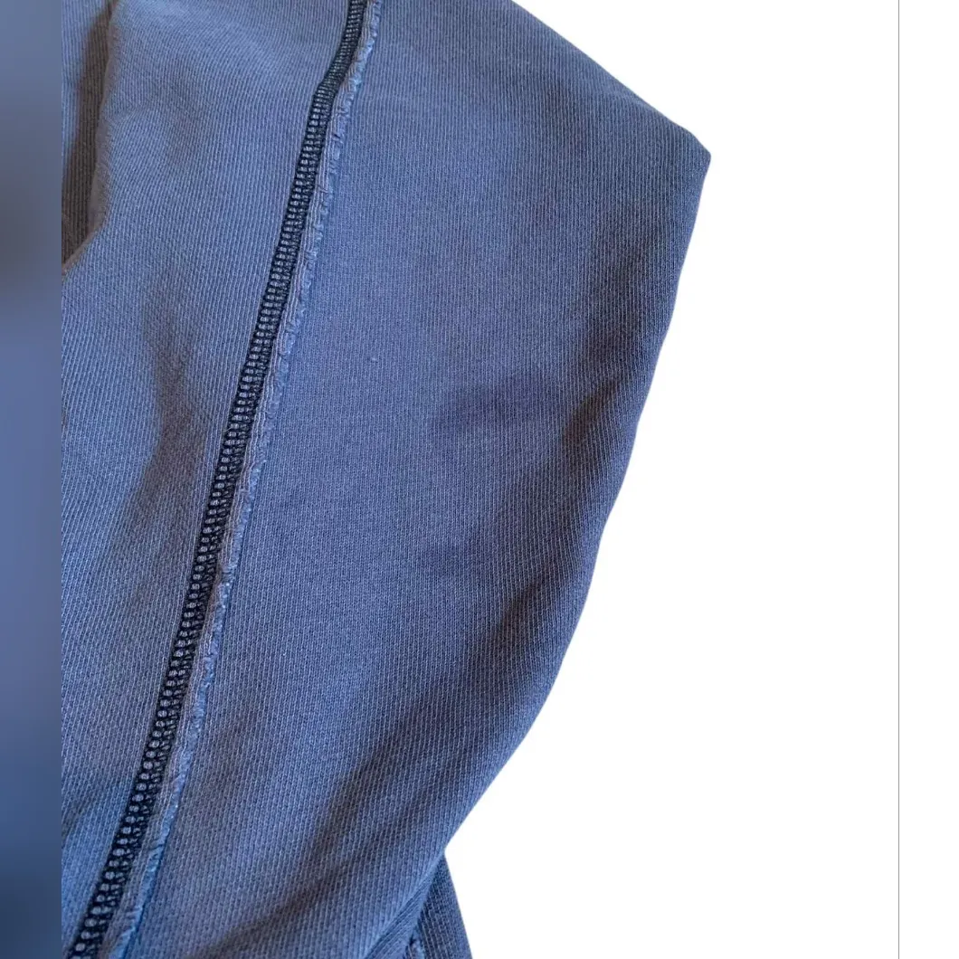 ​Aerie UPSTATE Blue Crewneck Sweatshirt S Petite Vtg Wash Faded Aesthetic VSCO - Image 4