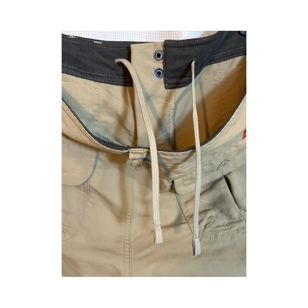 The North Face Women’s Khaki Cargo Shorts | Size 10 | Outdoor Hiking Utility EUC - Image 6