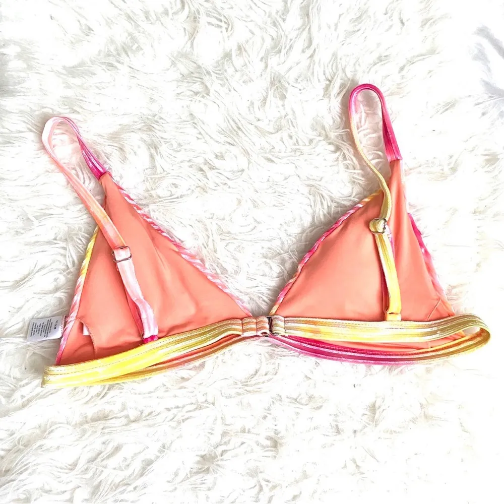 Dippin' Daisy’s Carnival Top, Ombré Velour Bikini, Ribbed Tie Dye, NWT, Size M - Image 5