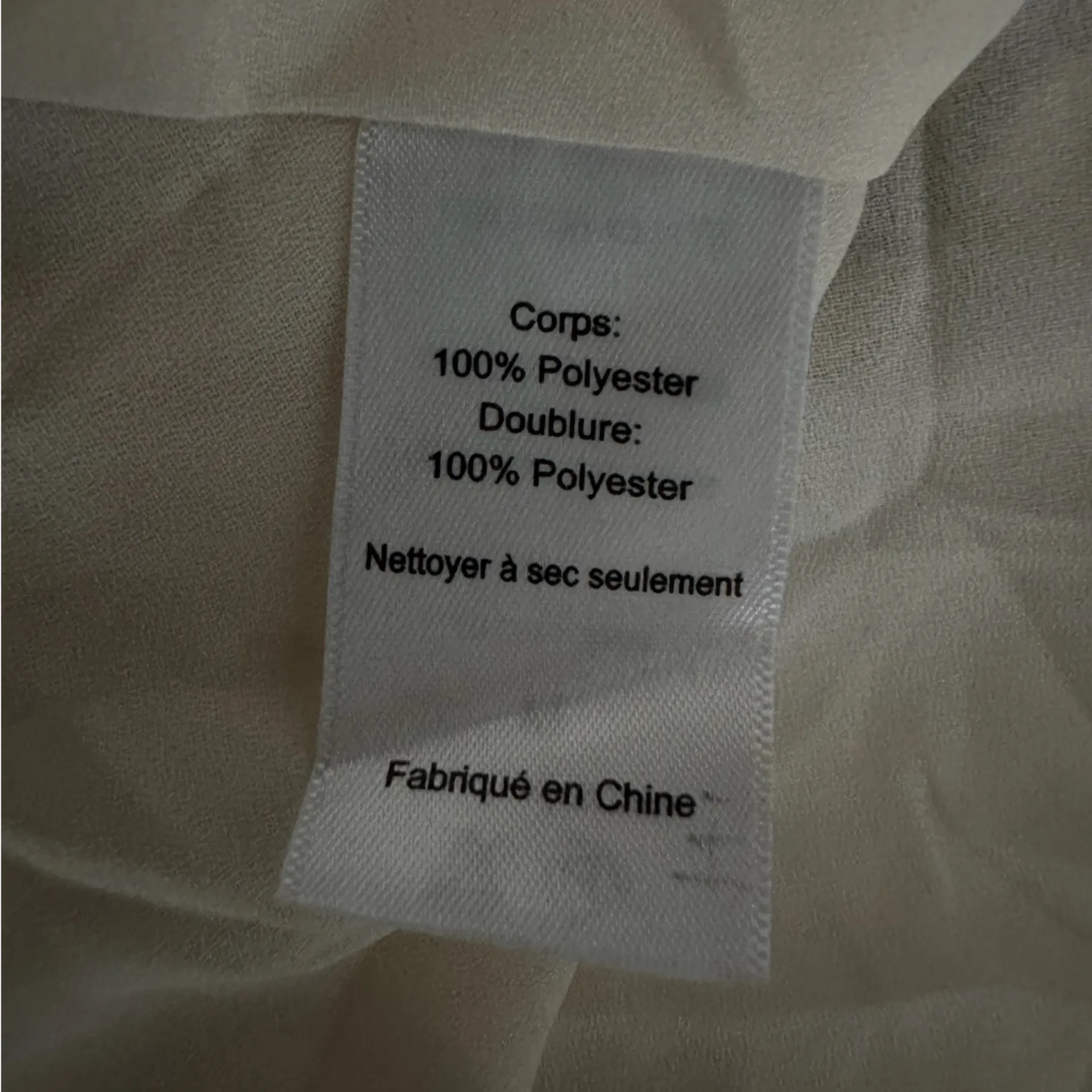 ASTR The Label Cream Boho Pattern Tie Front Cold Shoulder Blouse Size Medium - Image 6