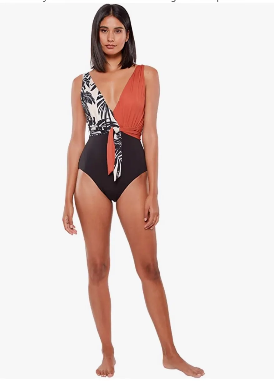 ANTHRO Sanctuary Tie-Front One-Piece Swimsuit - Image 3