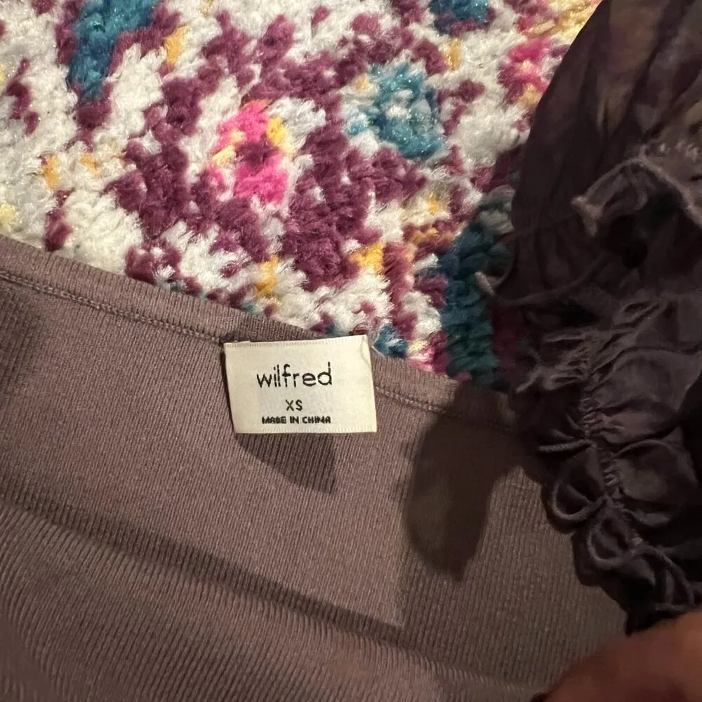 Aritzia Wilfred puff sleeve stanza top size xsmall - Image 9