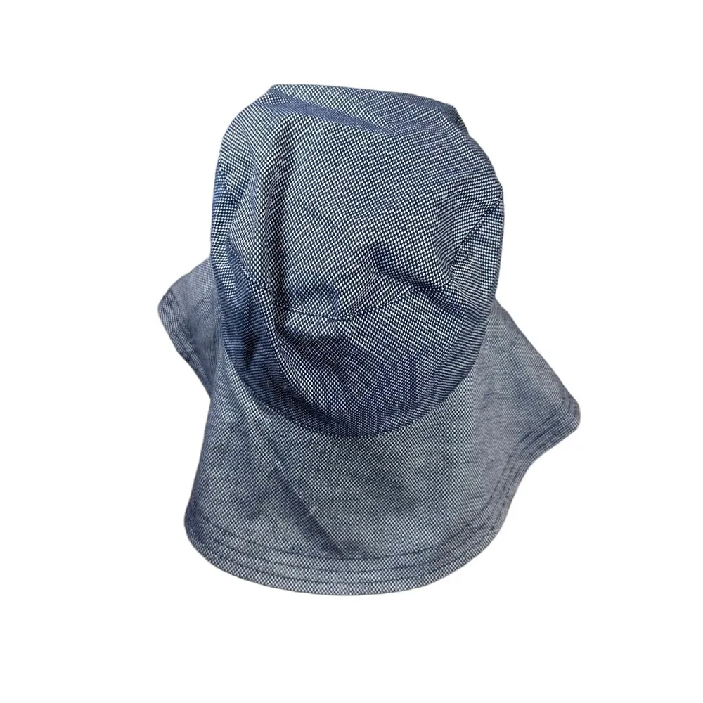 Vera Bradley Reversible Hat Sun Wide Brim Navy Oxford One Size NEW with Tags - Image 4