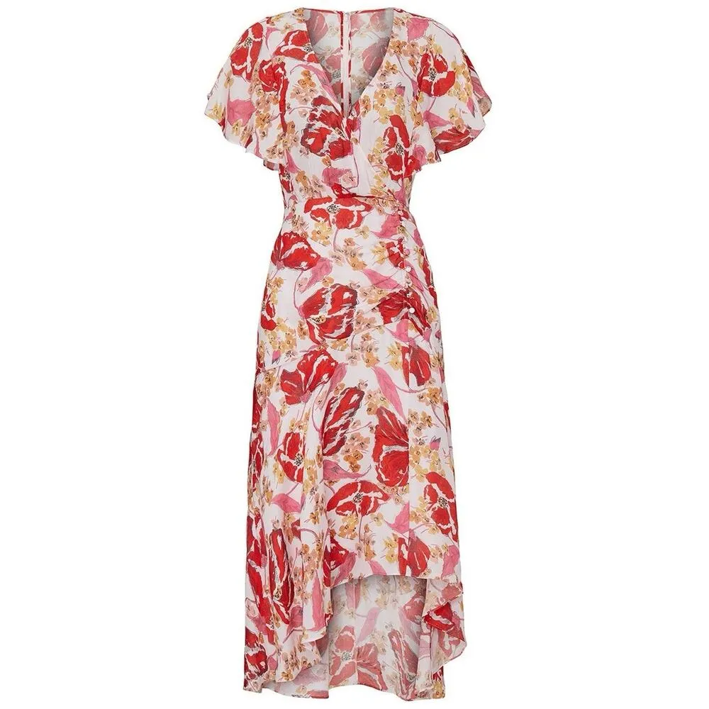 Parker Vivi Silk Dress Size 2 MSRP $448 - Image 4