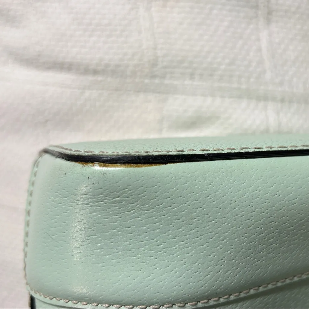 Kate Spade New York Mint Green Wellesley Rachelle Satchel With Crossbody Strap - Image 13