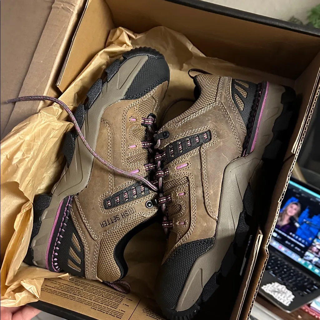 Irish Setter Red Wing Shoes OXFORD Safety Toe Work Hiker Women's 83202 NIB 9.5 Brown - Image 4