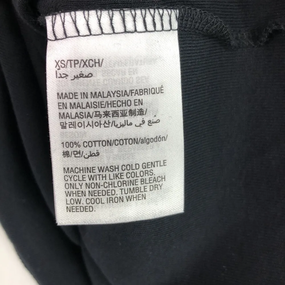 Karen Scott - Staple Black Tee - Cotton - XS - Image 4