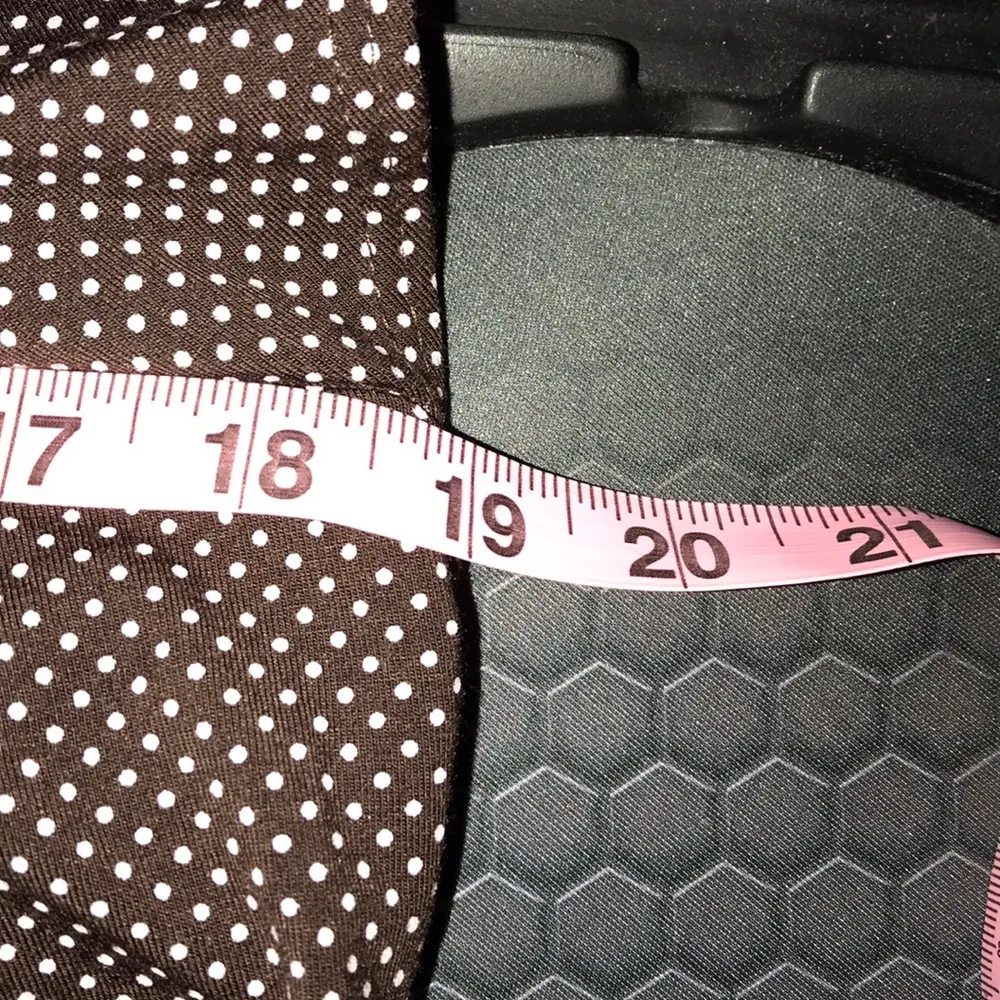 Necessary Objects Adorable Brown Polka Dot Dress - Image 5