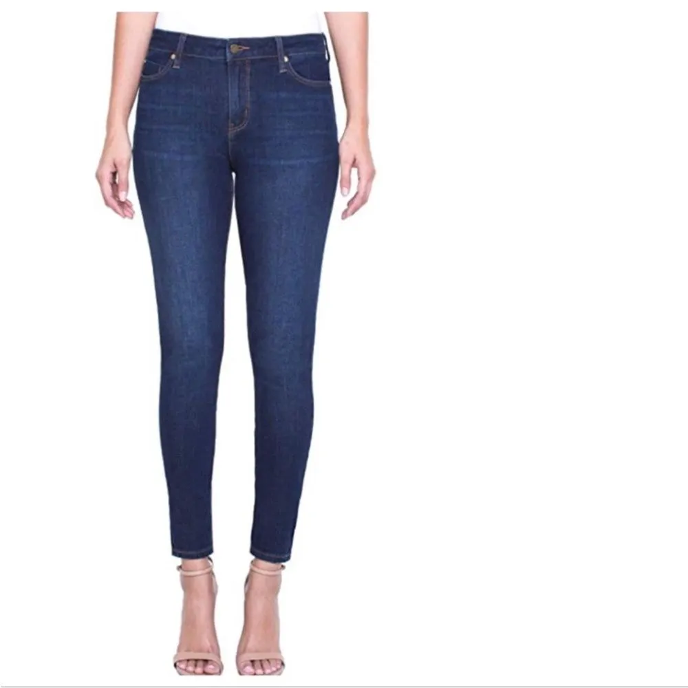 NWT Liverpool The Ankle Skinny Jeans in Dynasty Dark Denim Size‎ 0 / 25 - Image 3