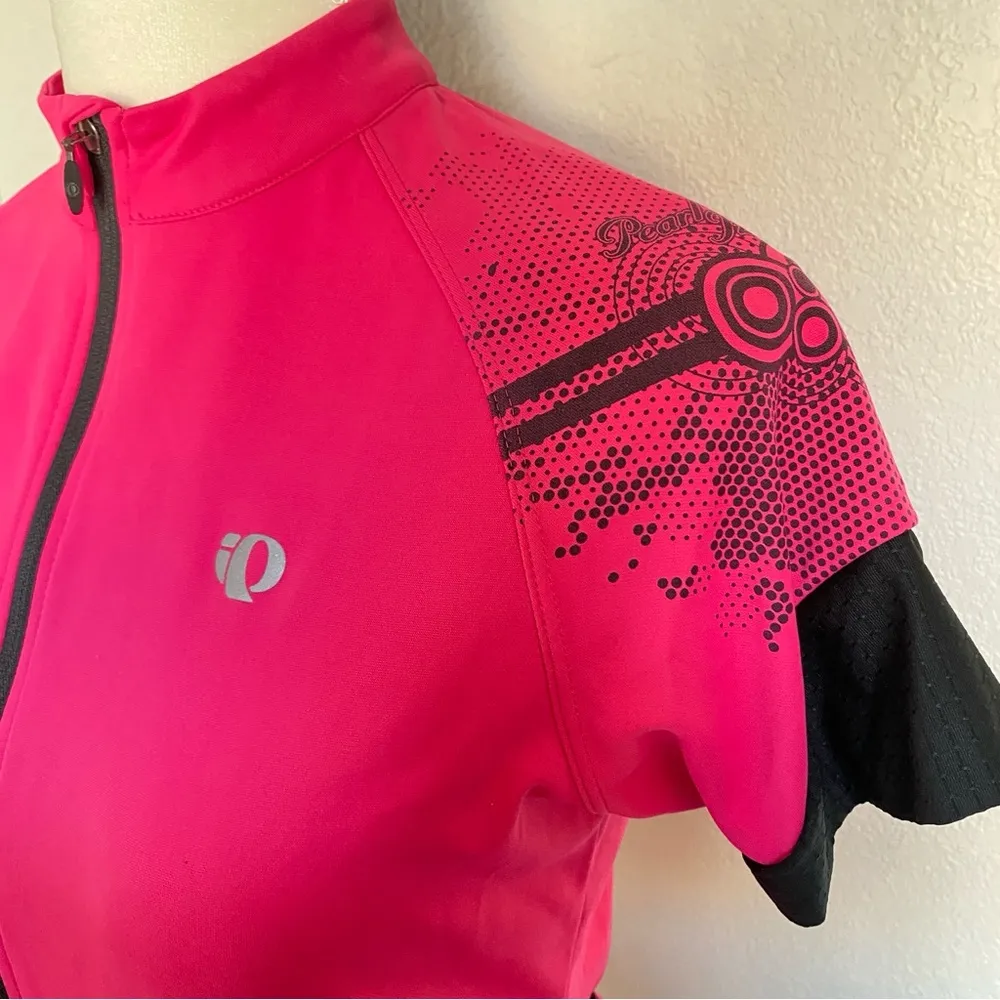 Pearl Izumi Pink Full Zip Cycling Jersey Top
Size M - Image 6