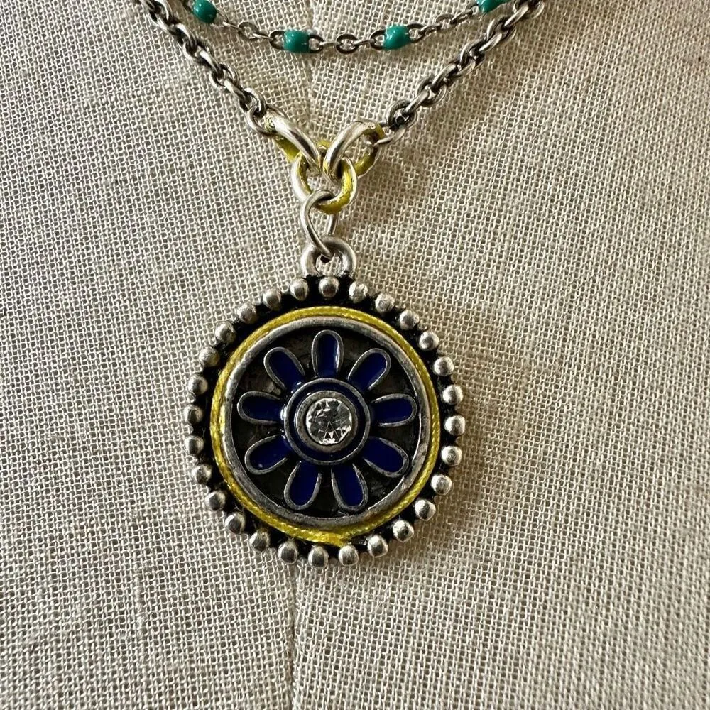 American Eagle Outfitters double strand pendant necklace - Image 2