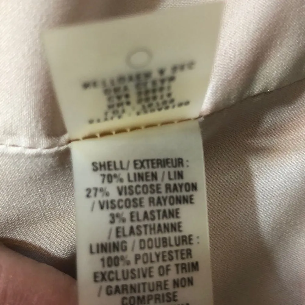 Elie Tahari Ruffled Zip Front Detailed Blazer Bright Orange Medium M - Image 15