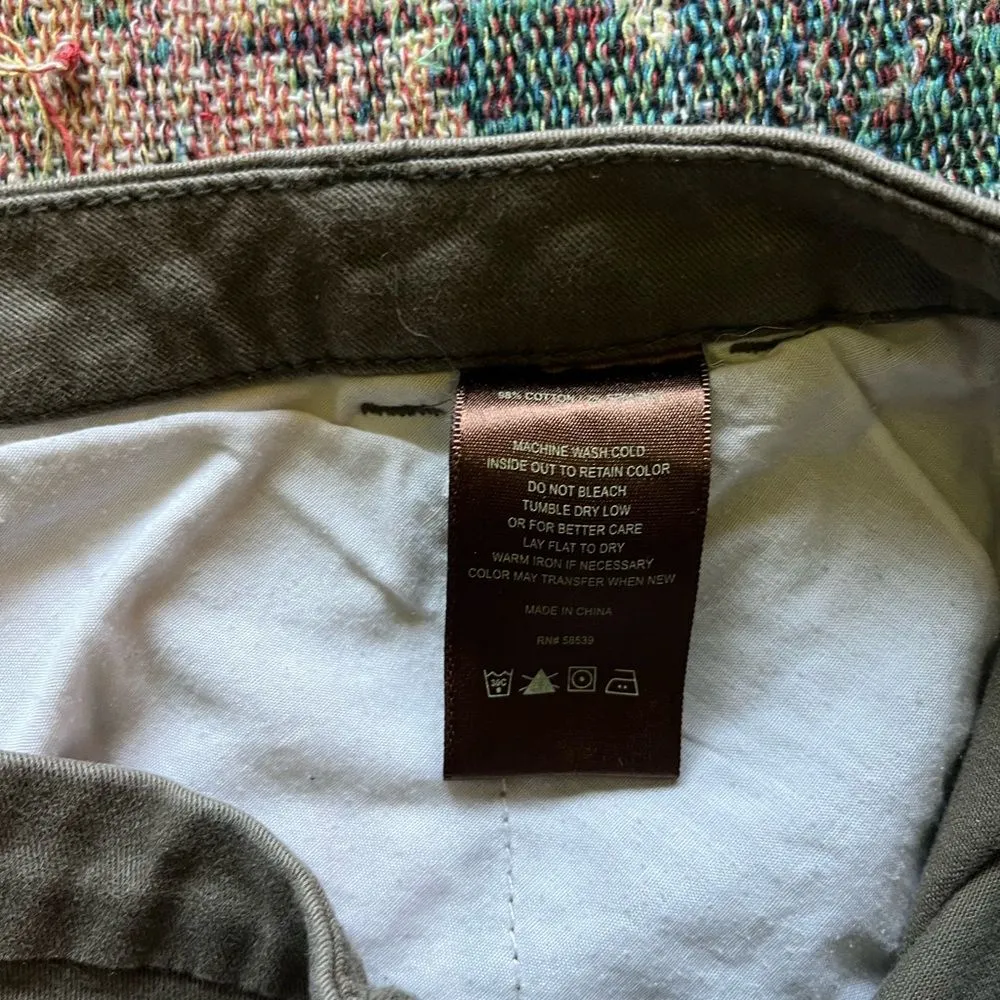 Kut from the Kloth Brown Relaxed Trousers Ankle-Length Chino GWEN SZ 0 Straight - Image 14