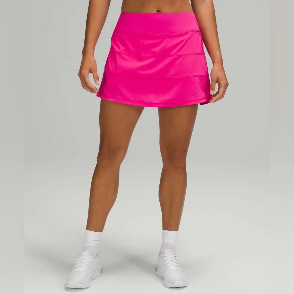 Lululemon Pace Rival Mid Rise Skirt *Tall Sonic Pink Size 0 - Image 2
