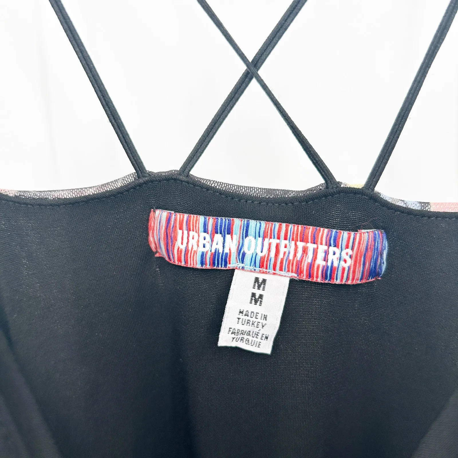 Urban Outfitters UO Womens Butterfly Print Wild Seam Slit Cami Slip Dress Size M - Image 6