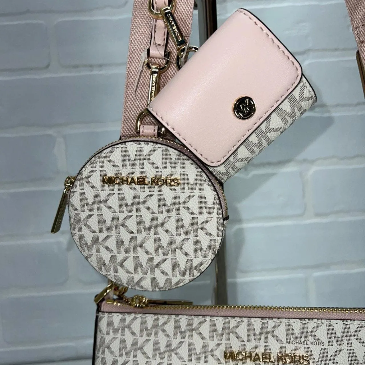 Powderblush Multi Tech Attach Crossbody Bag - Image 2