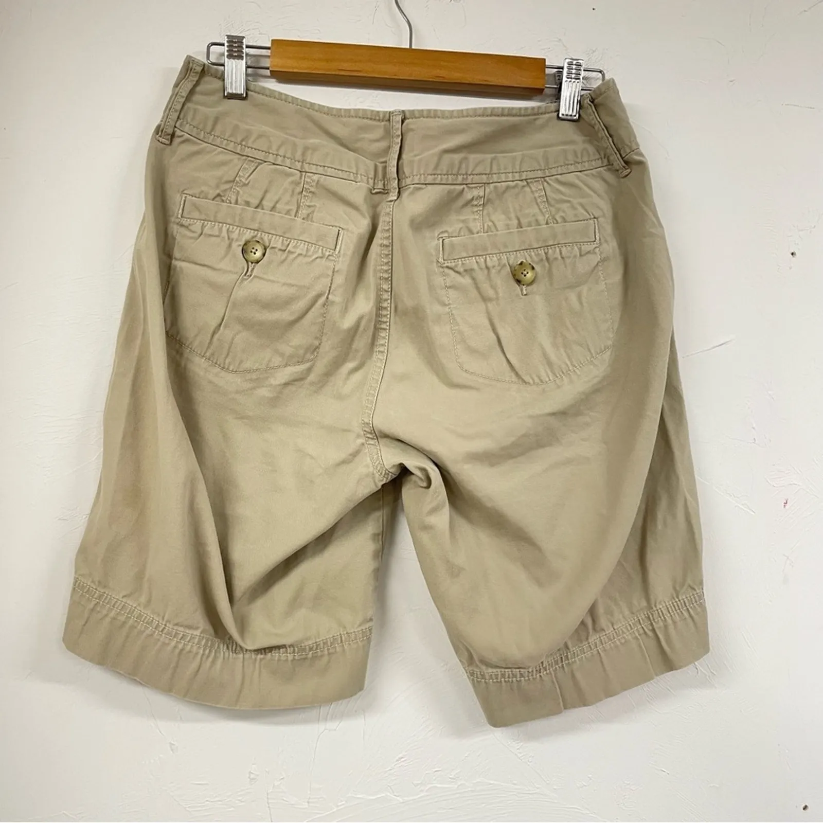 Eddie Bauer Khaki Tan Women Hiking Shorts 6 Blakely Fit Outdoor Camping Gorpcore - Image 5