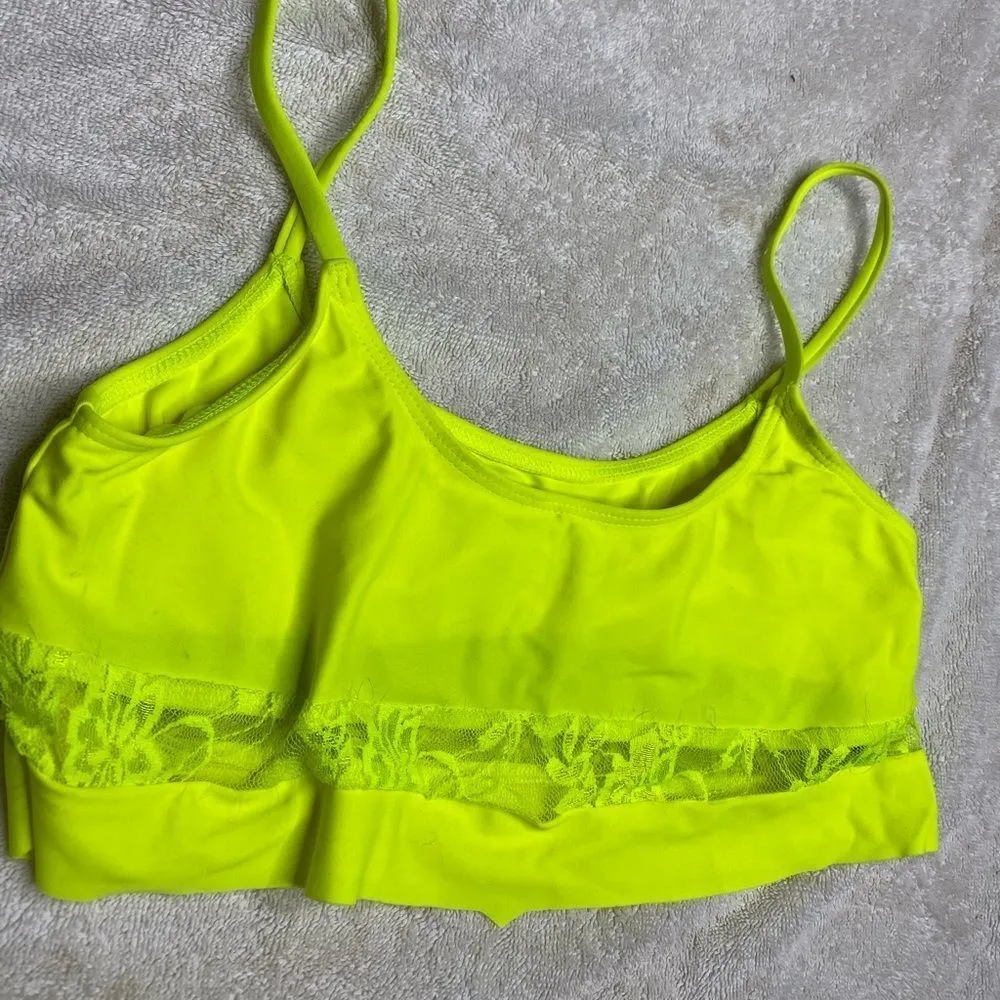 Beach Riot Flutter Bikini Top Neon‎ - Image 5