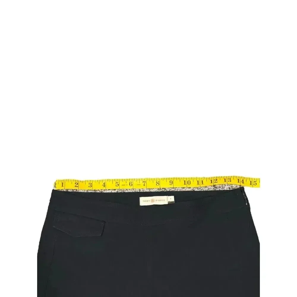 Tory‎ Burch Navy Blue Tapered Ankle Pocketed Office Dress Pant Size 4 - Image 5