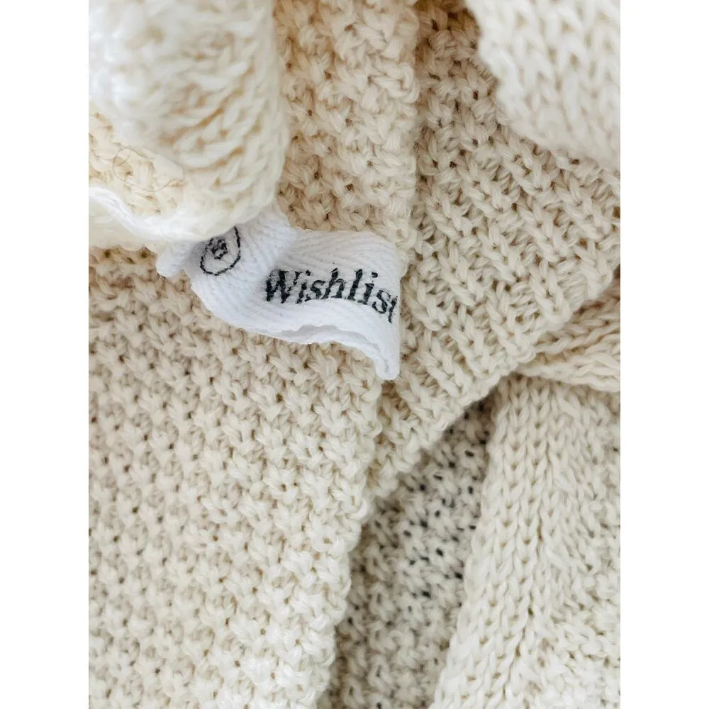 Wishlist  Cream Crochet Tank Top - Image 6