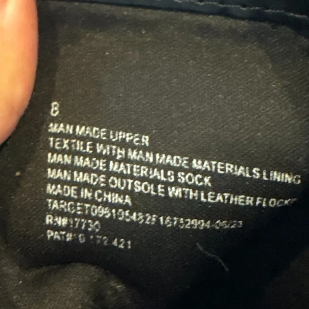 Universal Thread Taci black faux leather ankle boots - Image 5