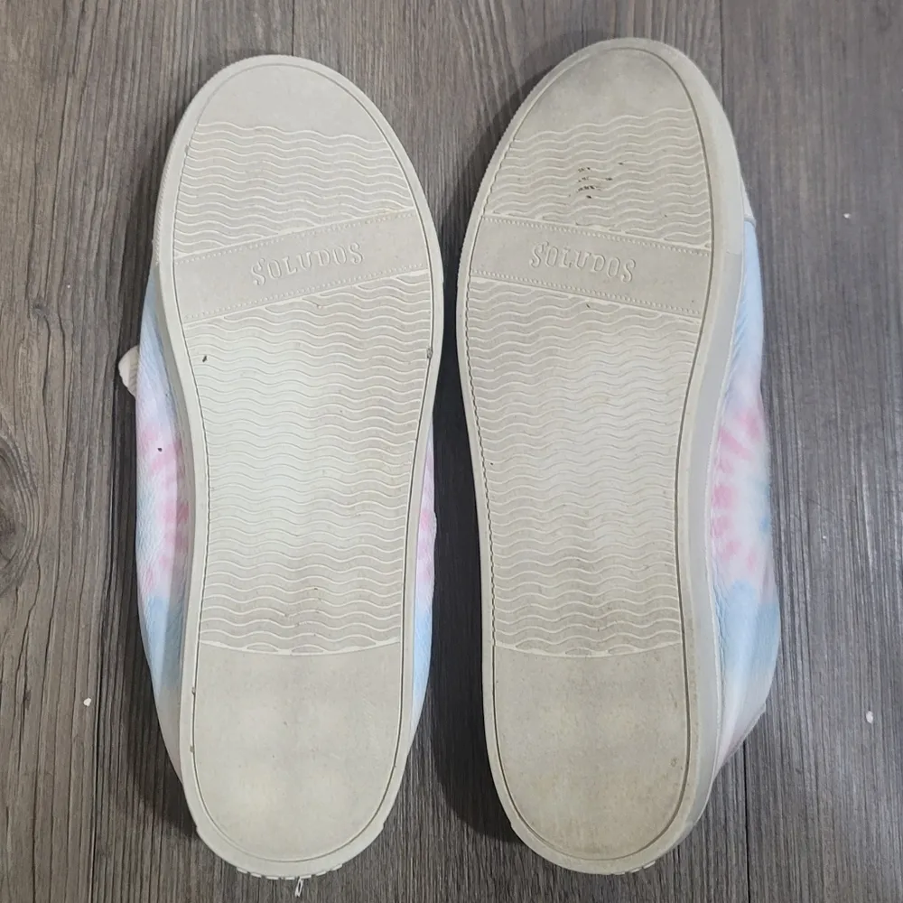 Soludos $150 Tye Dye Ibiza Lace Up Sneakers 7.5 - Image 9