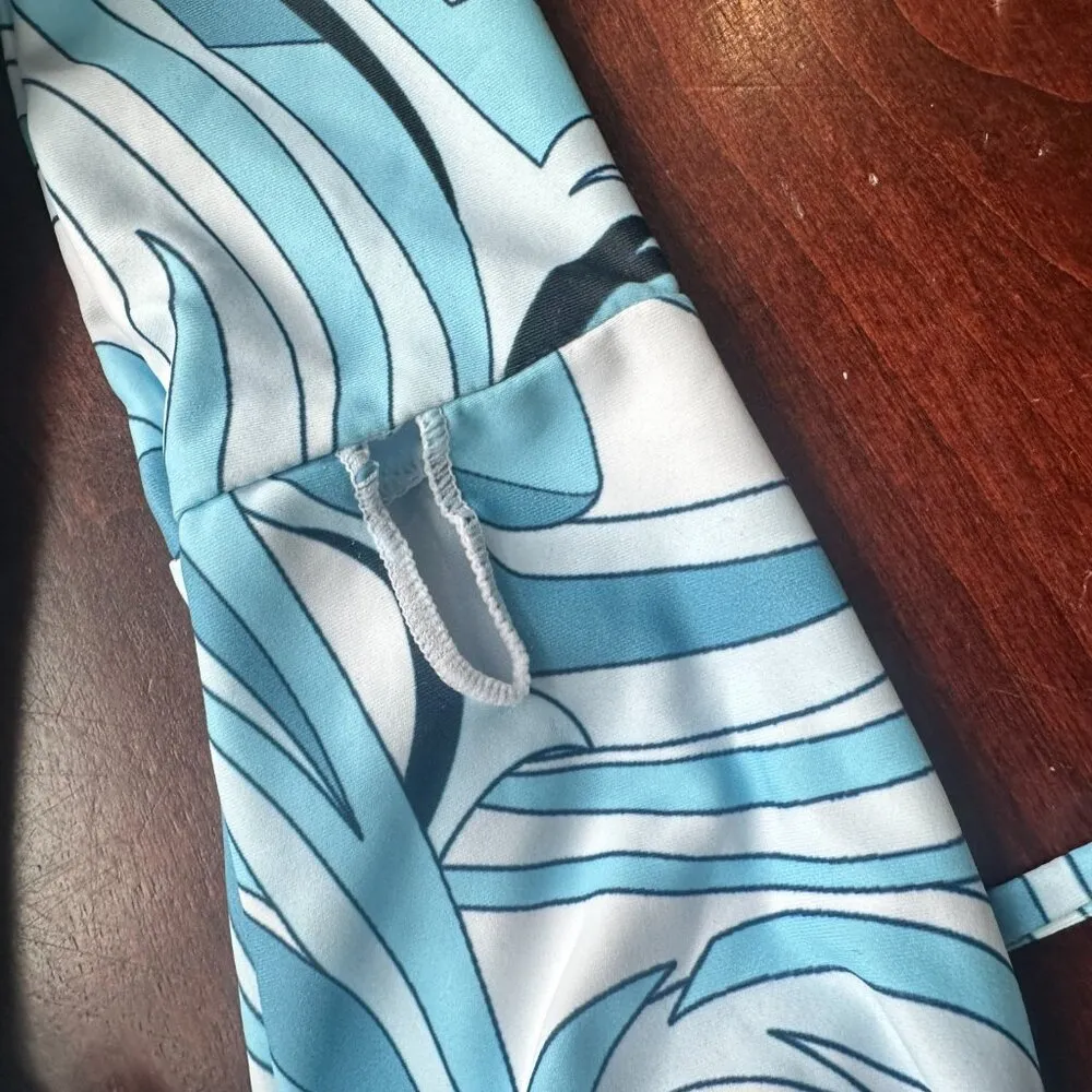 NWOT SHEIN bandeau High Rise Cheeky Side Tie Bikini Set Size Medium - Image 9