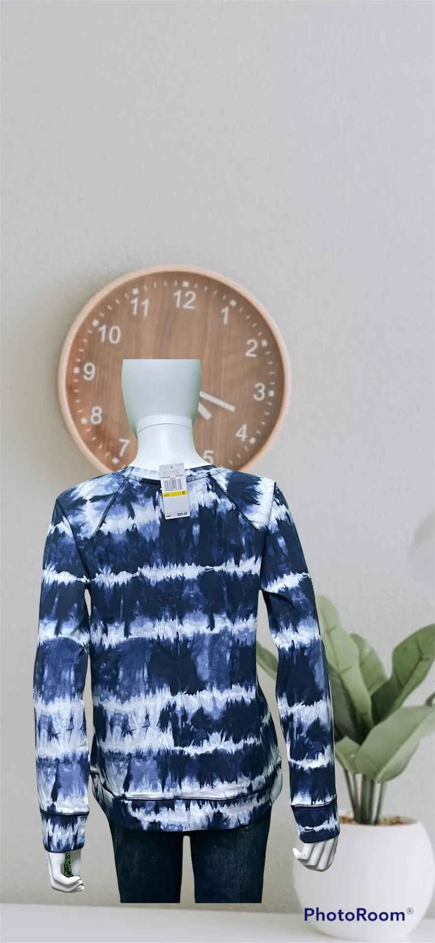 Tie Dye Navy Blue Pullover - Image 5
