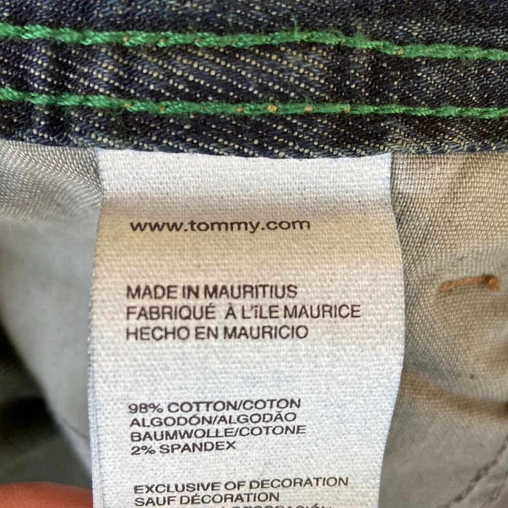 Tommy Hilfiger Freedom Flare Dark Wash Denim Jeans Size 8 NWT - Image 25