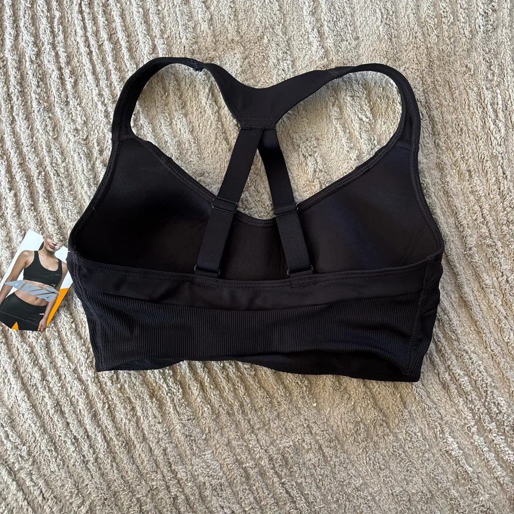 Avia Black Sports Bra - Image 2