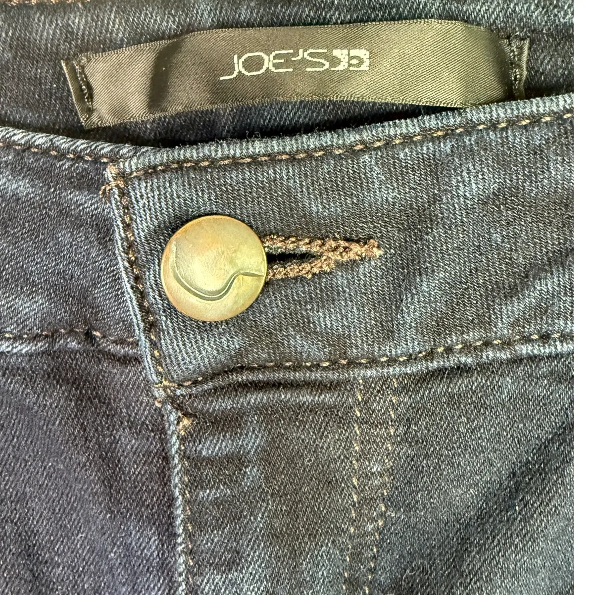 Joes Classic Slim Fit Mini Boot Cut Jean Sexy Low Rise 26 Tanya Dark Blue Wash - Image 9