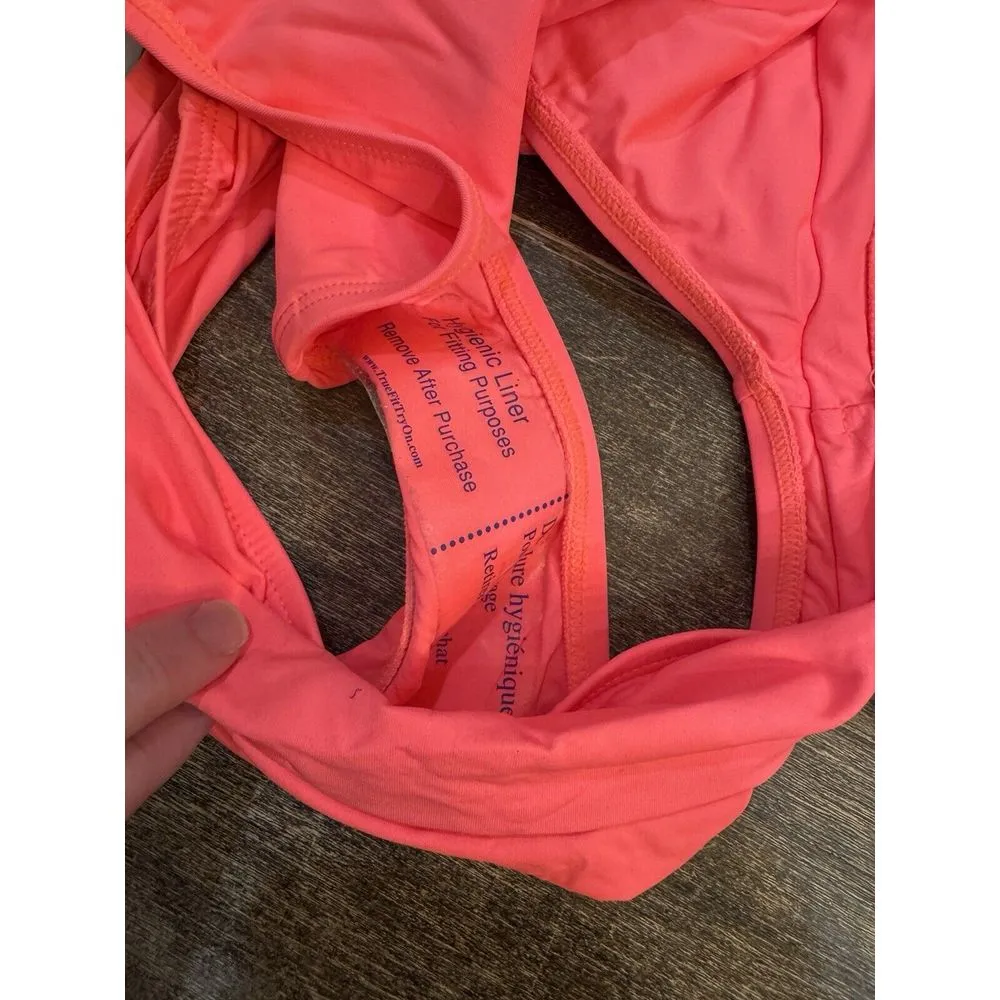 Island Goddess Shirred Band Hipster‎ Bottom - Coral Reef Size 4 - Image 6