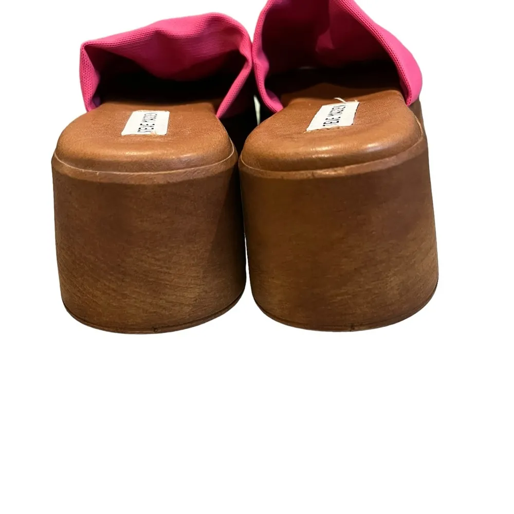 Steve Madden Slinky 30 Pink Chunky Platform Slides, Sz 10 - Image 11