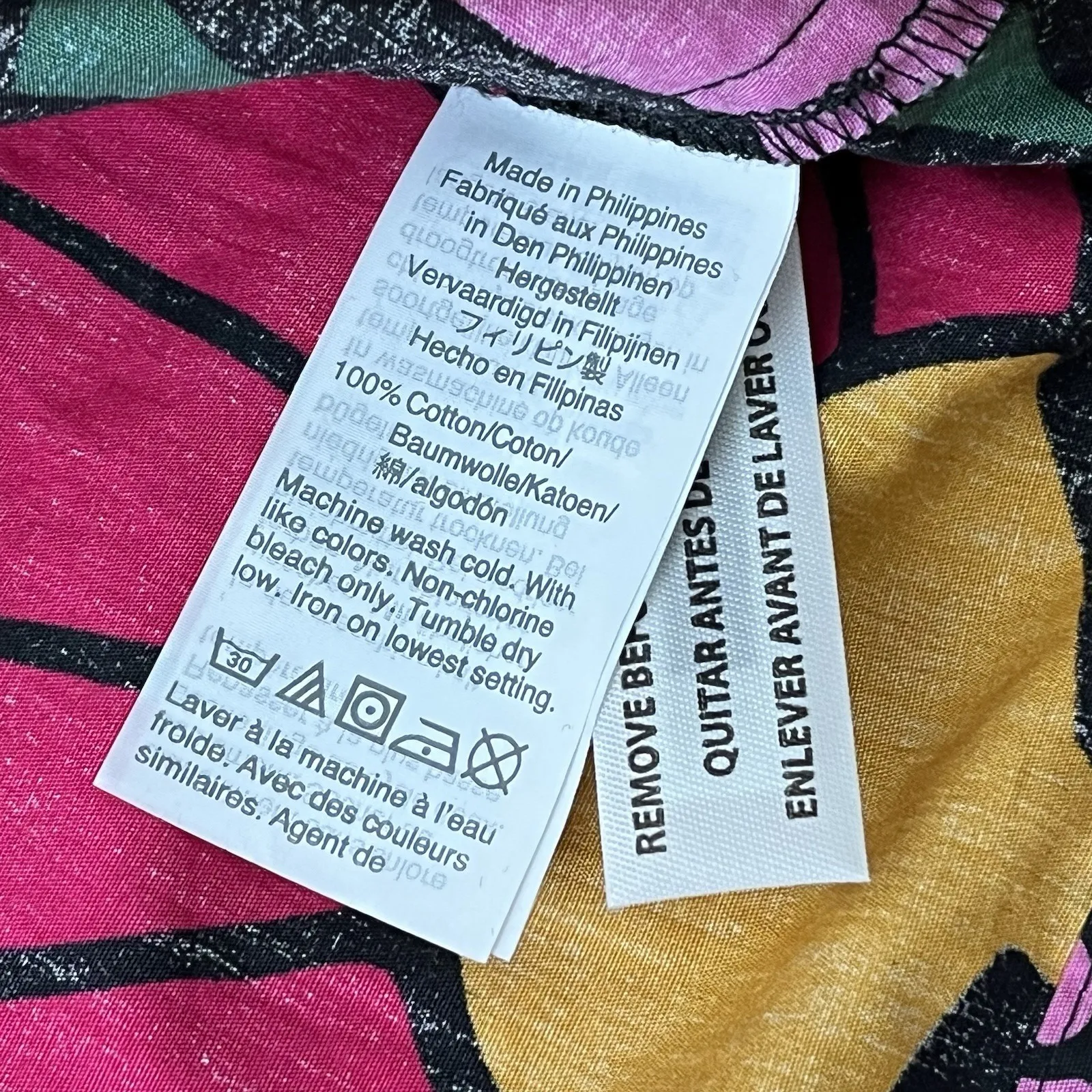 J Crew Ratti Top Women S 4 6 Floral Grandi Fiori V Neck Cotton Boho Colorful - Image 6