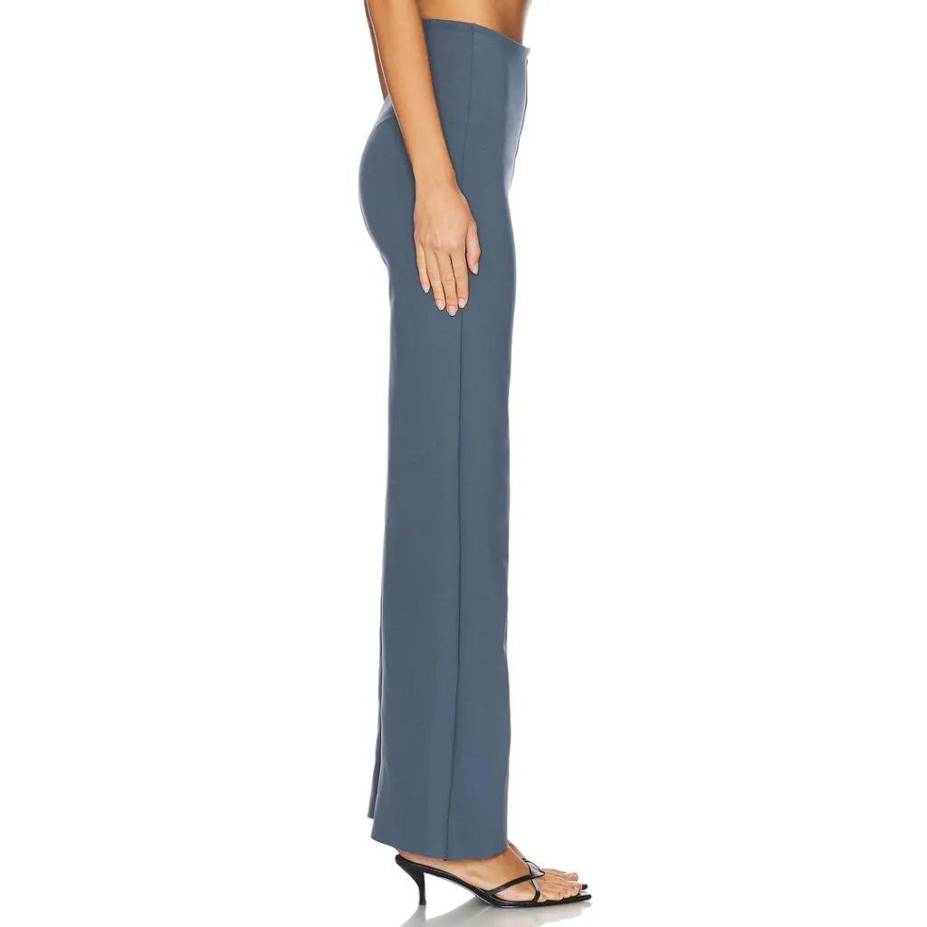 COMMANDO Neoprene Wide Leg Pant in Storm Size Medium - Image 2