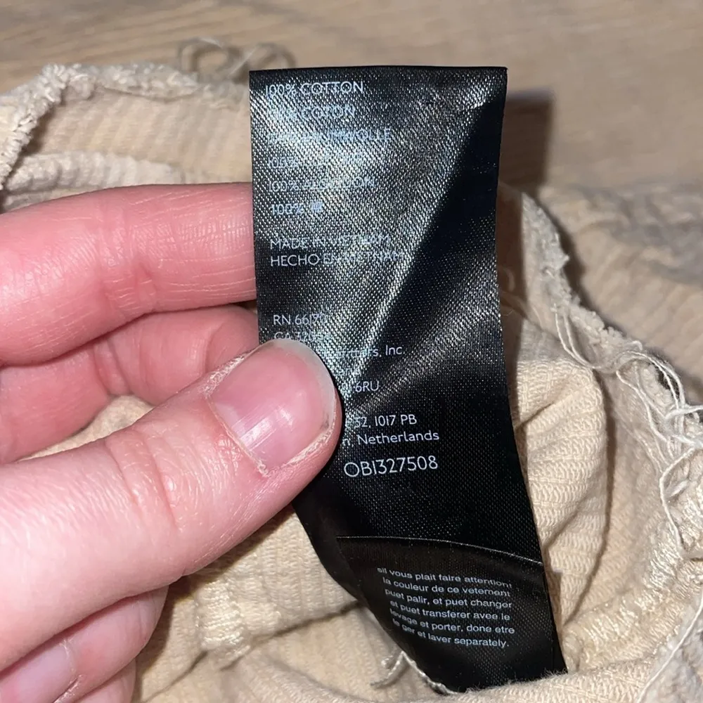 BDG cream cropped corduroy jacket - Image 4